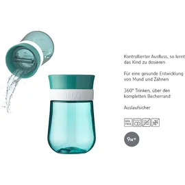 Mepal – Trinklernbecher 360° Mio ab 9 Monaten – Auslaufsicher, Spülmaschinengeeignet – BPA-Frei – Little Farm