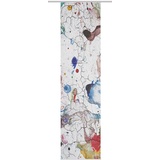 HOME WOHNIDEEN Grismo Schiebevorhang, dichter Dekostoff, Farbe: Multicolor, Größe: 245 x 57 cm
