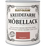 Rust-Oleum Möbellack Kreidefarbe Ziegelrot Matt 750 ml