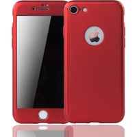 König Design Apple iPhone 7 Full Cover Rot