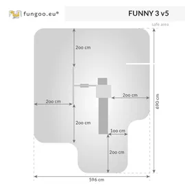 fungoo Spielturm Funny 3 Natur