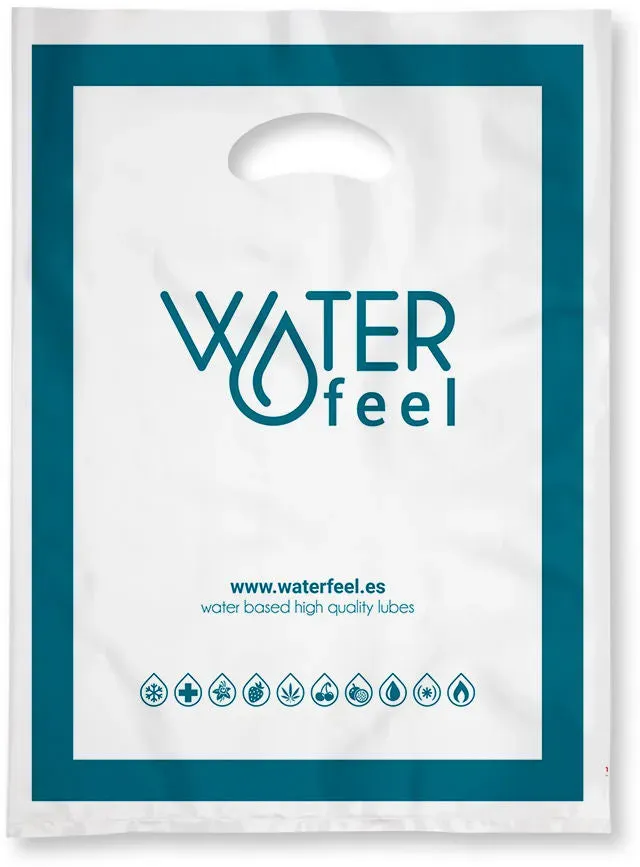 WATERFEEL - 100 GROßE KUNSTSTOFFBEUTEL 40 X 50 CM