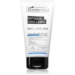 Bielenda Only For Men Outdoor Challenge reinigendes Peeling-Gel für das Gesicht 150 g