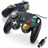 CSL 2x Nintendo-Controller, Gamepad für Nintendo GameCube / Wii Vibrationseffekte / ergonomisch