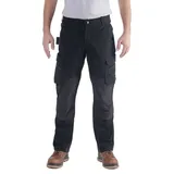 CARHARTT Full Swing Steel Cargohose, schwarz, Größe 40 für Männer