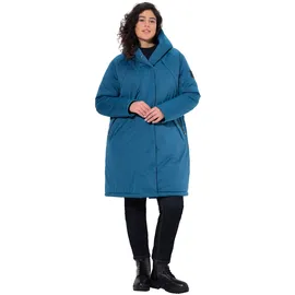 Ulla Popken Mantel blau | saphir L-XL
