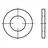 Industrial Quality Supplies ISO 7089 Flache Scheiben 31 x 56 x 4 100 Stück