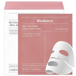 BioDance Bio-Kollagen-Tiefen-Gesichtsmaske 34g x 4pcs
