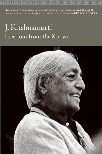 Freedom From The Known - Jiddu Krishnamurti  Kartoniert (TB)