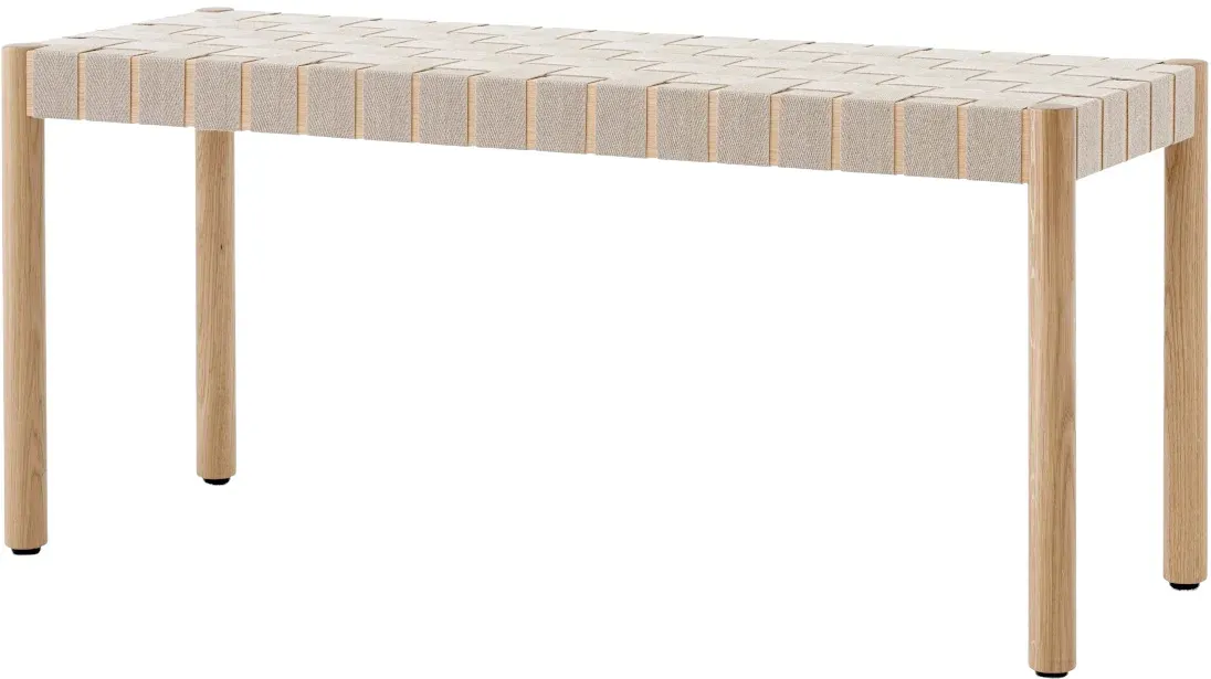 &Tradition Betty TK4 Bank, eiche natur / gewebe natur