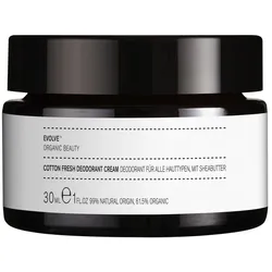 Evolve Organic Beauty COTTON FRESH DEODORANT CREAM Deodorants 30 ml 