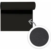 Duni Evolin® Tête-à-Tête-Tischläufer 0,41 x 24 m schwarz