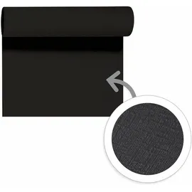 Duni Evolin® Tête-à-Tête-Tischläufer 0,41 x 24 m schwarz