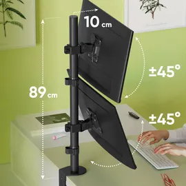 ONKRON Monitor Halterung 13-34 Zoll bis 8 kg Schwarz