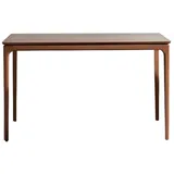 Klassischе Esstisch Esszimmertisch Braun Holz Holztisch Tisch 130 cm - Braun