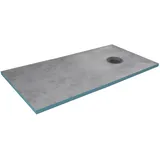 Aurlane Showerboard grau 90 x 160 cm,