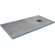 Aurlane Showerboard grau 90 x 160 cm,