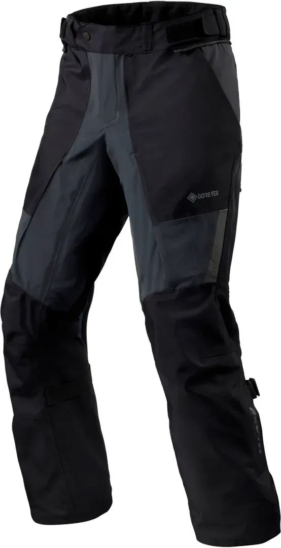 Revit Echelon GTX Motorrad Textilhose, schwarz-grau, Größe L für Männer