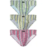 H.I.S. H.I.S Slip »im modischen Streifen«, (Packung, 3 St.), Gr. M,