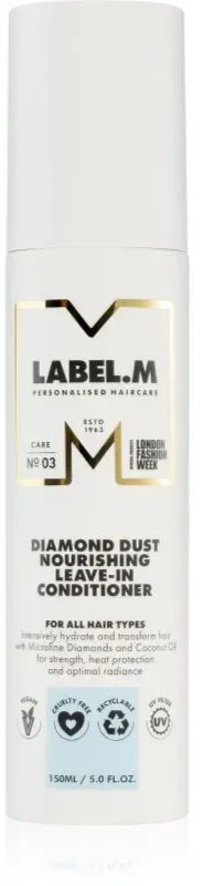 label.m Diamond Dust Conditioner ohne Ausspülen für trockenes und beschädigtes Haar 150 ml