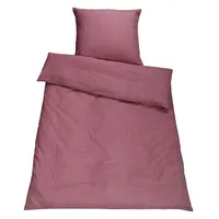 Setex Bettwäsche Mauve, 220x155 cm