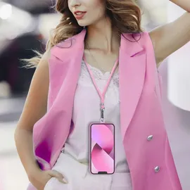 COFI Smartphone Anhänger Kordel pink