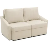 Domo Schlafsessel »Relax Box«, mit Boxspringfederung (Schlafsofa, 168 x 96 cm, Beige)