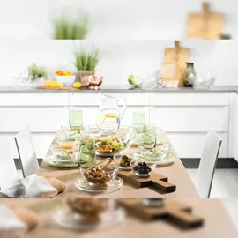 LEONARDO Schale Cucina 2100 ml Glas Transparent Klar L (Large)