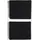 adidas Tennis Schweißband Black / Black / White S