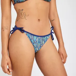 Bikini-Hose Damen seitlich geknotet Soly Foly türkis türkis DE 38 / FR 40