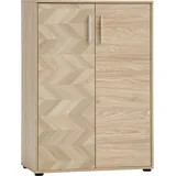 Schildmeyer Arezzo Aktenschrank 80,1 x 38,2 x 113,4 cm schwarz