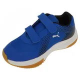 Puma Varion V Jr Hallenturnschuh,PUMA ROYAL-PUMA WHITE-PUMA BLACK,28 EU