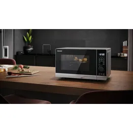 Sharp YC-PG204AE-S Mikrowelle mit Grill