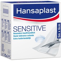 BEIERSDORF Hansaplast Sensitive 5mx6cm Rolle