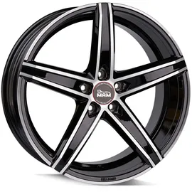 mam wheels OX-18 8,5 x 19 5 x 114,3 ET45 Schwarz/Poliert
