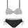 LASCANA Bügel-Bikini Damen Schwarz/Weiß 36 Cup B