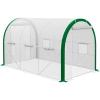 Outsunny Gewächshaus B/H/L: ca. 210x210x358 cm Gartenzubehör, Gewächshäuser
