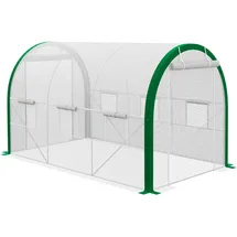 Outsunny Gewächshaus B/H/L: ca. 210x210x358 cm Gartenzubehör, Gewächshäuser
