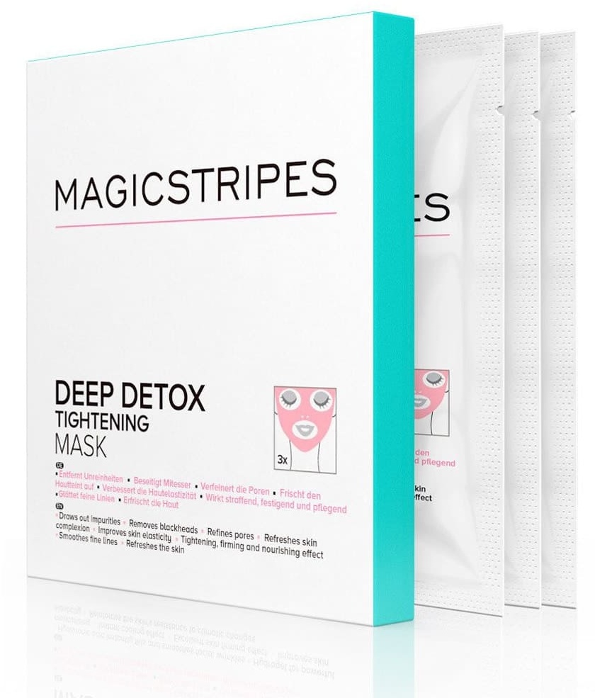 Magicstripes Deep Detox Tightening Mask - 3 Masken (1 Stk.)