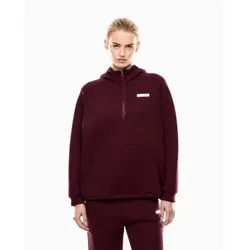 EA7 für Damen. 7W000676_AF13151 Dynamisches Athleten Sweatshirt kastanienbraun (M), Lässig, Sportlich, Baumwolle, Multisport