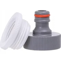 Bradas Hahnstück Stecksystem 3/4" bis 1/2" grau