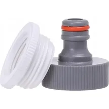 Bradas Hahnstück Stecksystem 3/4" bis 1/2" grau
