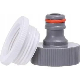 Bradas Hahnstück Stecksystem 3/4" bis 1/2" grau