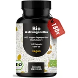 bloom naturals beauty supplements Bio Ashwagandha Kapseln 180 St.
