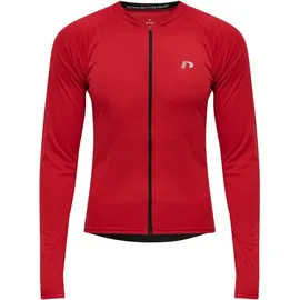 New Line S Core Biking Langarm Fahrradtrikot Herren tango red S