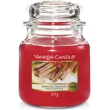 Yankee Candle Sparkling Cinnamon mittelgroße Kerze 411 g