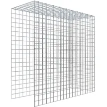 Gabiona C-Ring-Gabione-Anbaukorb Typ 4 100 x 100 x 40 cm Maschenw 5 x 5 cm
