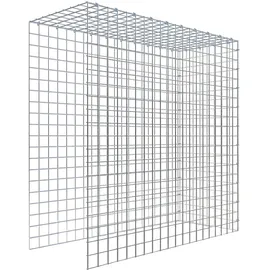 Gabiona C-Ring-Gabione-Anbaukorb Typ 4 100 x 100 x 40 cm Maschenw 5 x 5 cm