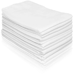 Lorelli Baby-Baumwolltücher 90 x 83 cm waschbar, Stoffwindeln, Spucktücher