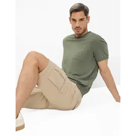 EUREX BY BRAX Herren, Cargobermuda Style BODO beige, Beige, Gr. 27U